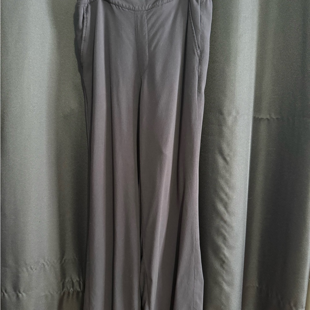 Old Navy Black High-Rise Wide-Leg Pants